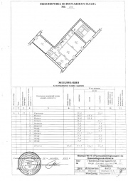 Поэтажный план и экспликация нежилого помещения в Куровском Технический план в Куровском